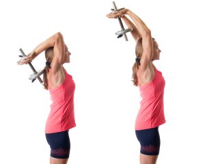 Tricep Workouts with Dumbbells